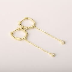 Elisa Zincirli Halka Küpe